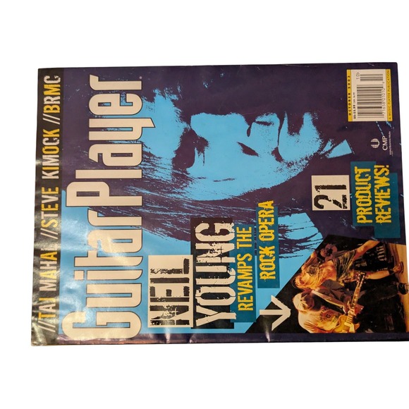 Guitar Player Magazine Lot 6 Issues Van Halen Neil Young Slash Steve Vai Rock - Picture 8 of 14